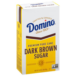 Domino Sugar Dark Brown - 16 OZ 24 Pack