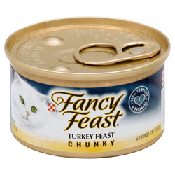 Fancy Feast Chunky Turkey Feast - 3 OZ 24 Pack