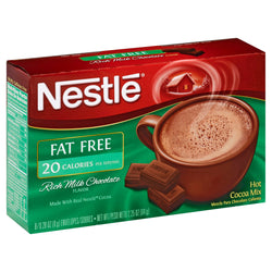 Nestle Hot Cocoa Mix Fat Free - 2.25 OZ 12 Pack