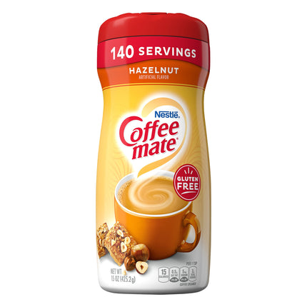 Coffee Mate Creamer Hazelnut - 15 OZ 6 Pack