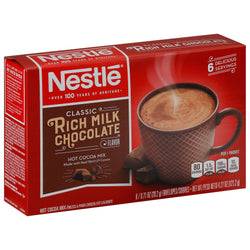 Nestle Hot Cocoa Mix Rich Milk Chocolate - 4.27 OZ 12 Pack