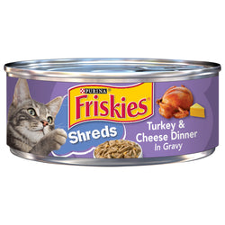 Friskies Shredded Turkey & Cheese - 5.5 OZ 24 Pack