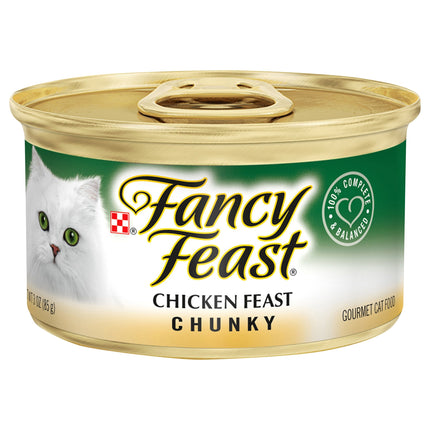 Fancy Feast Chunky Chicken Feast - 3 OZ 24 Pack