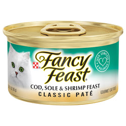 Fancy Feast Cod, Sole & Shrimp Feast - 3 OZ 24 Pack