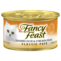 Fancy Feast Tender Liver & Chicken Feast - 3 OZ 24 Pack
