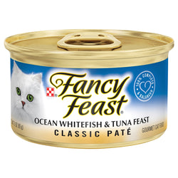 Fancy Feast Ocean Whitefish & Tuna Feast - 3 OZ 24 Pack