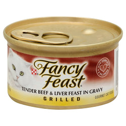 Fancy Feast Grilled Tender Beef & Liver Feast - 3 OZ 24 Pack