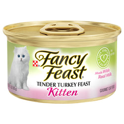 Fancy Feast Kitten Tender Turkey Feast - 3 OZ 24 Pack