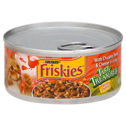 Friskies With Chicken Tuna & Cheese In Gravy - 5.5 OZ 24 Pack