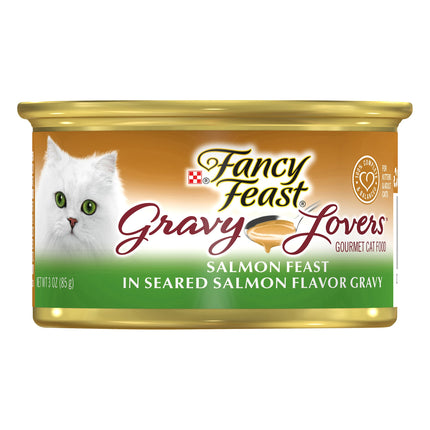 Fancy Feast Gravy Lovers Salmon Feast - 3 OZ 24 Pack