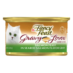 Fancy Feast Gravy Lovers Salmon Feast - 3 OZ 24 Pack