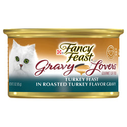 Fancy Feast Gravy Lovers Turkey Feast - 3 OZ 24 Pack