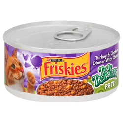 Friskies Tasty Treasures Turkey - 5.5 OZ 24 Pack