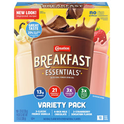 Carnation Breakfast Essentials Variety Pack - 12.6 OZ 6 Pack