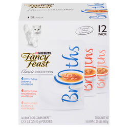 Fancy Feast Classic Broths Collection - 16.8 OZ 3 Pack