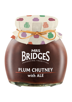 Mrs Bridges Plum Chutney with Ale - 10 OZ 6 Pack