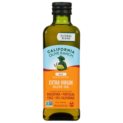 California Olive Ranch Extra Virgin Olive Oil Mild Global Blend - 16.9 FZ 6 Pack