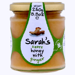 Bewley Irish Imports Sarah's Honey Flavoured with Ginger - 8.8 OZ 9 Pack