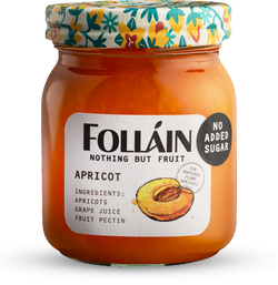 Bewley Irish Imports Follain - Nothing But Fruit Apricot Jam - 12 OZ 9 Pack