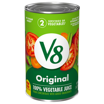 V8 100% Vegetable Juice - 46 FZ 12 Pack