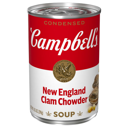 Campbell's Red & White Soup New England Clam Chowder - 10.5 OZ 12 Pack