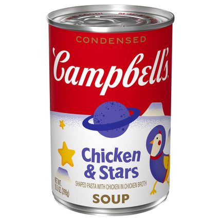 Campbell's Chicken With Stars Chicken Broth - 10.5 OZ 12 Pack