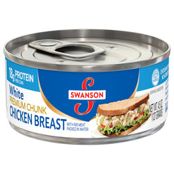 Swanson White Premium Chunk Chicken Breast - 4.5 OZ 24 Pack