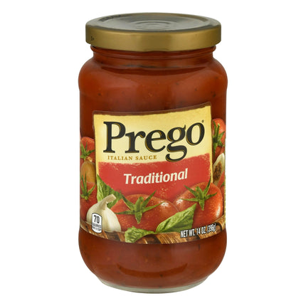 Prego Pasta Sauce Plain - 14 OZ 12 Pack
