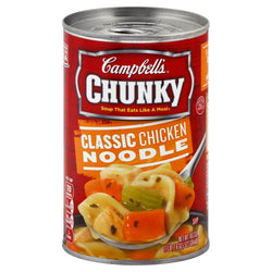 Campbell's Chunky Soup Classic Chicken Noodle - 18.6 OZ 12 Pack