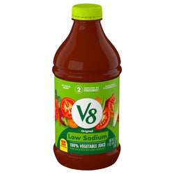 V8 100% Vegetable Juice Low Sodium - 46 FZ 6 Pack