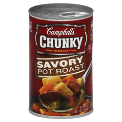 Campbell's Soup Chunky Savory Pot Roast - 18.8 OZ 12 Pack