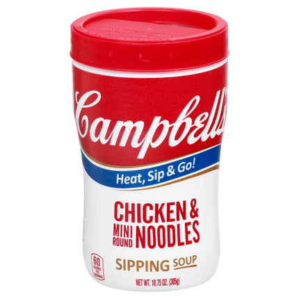 Campbell's Soup At Hand Chicken With Mini Noodles - 10.75 OZ 8 Pack
