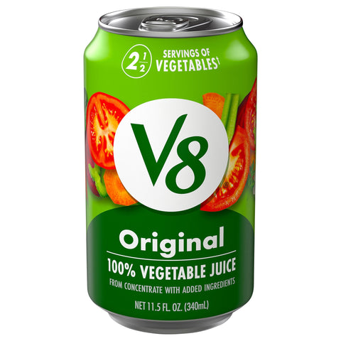 V8 100% Vegetable Juice - 11.5 FZ 24 Pack
