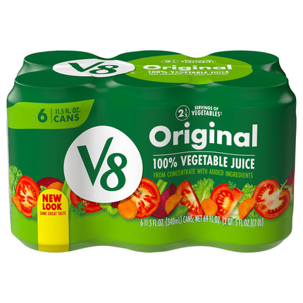 V8 100% Vegetable Juice - 69 FZ 4 Pack