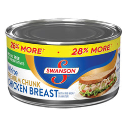 Swanson White Premium Chunk Chicken Breast - 12.5 OZ 12 Pack