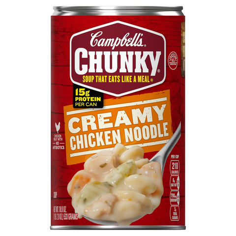 Campbell's Creamy Chicken Noodle Soup - 18.8 OZ 12 Pack
