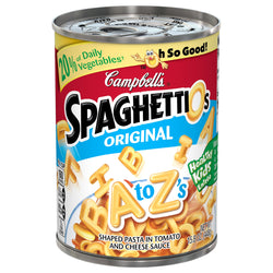 Campbell's A-Z Spaghettio's Original - 15.8 OZ 12 Pack