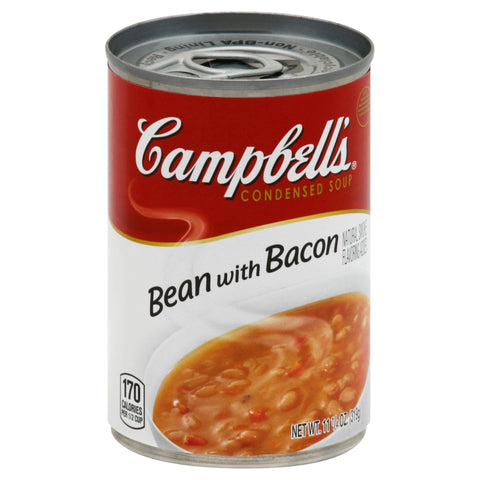Campbell's Bean With Bacon Soup - 11.25 OZ 12 Pack