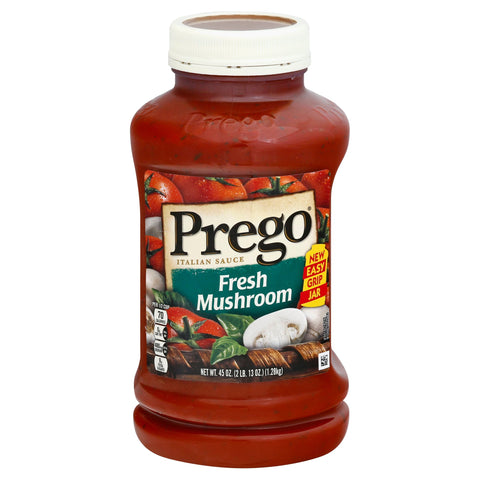 Prego Fresh Mushroom Sauce - 45 OZ 6 Pack