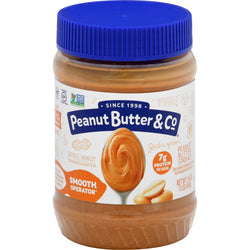 Peanut Butter & Co Gluten Free Smooth Operator Creamy Peanut Butter - 16 OZ 6 Pack