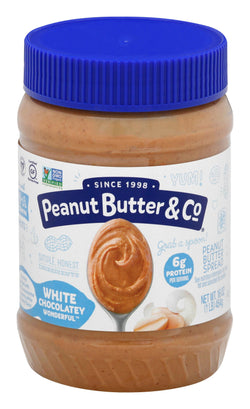 Peanut Butter & Co Gluten Free White Chocolate Wonder Peanut Butter - 16 OZ 6 Pack