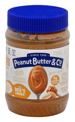 Peanut Butter & Co Gluten Free The Bee's Knees Peanut Butter With Honey - 16 OZ 6 Pack