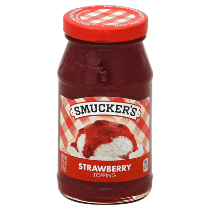 Smucker's Topping Strawberry - 11.75 OZ 12 Pack