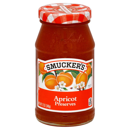 Smucker's Preserves Apricot - 12 OZ 12 Pack