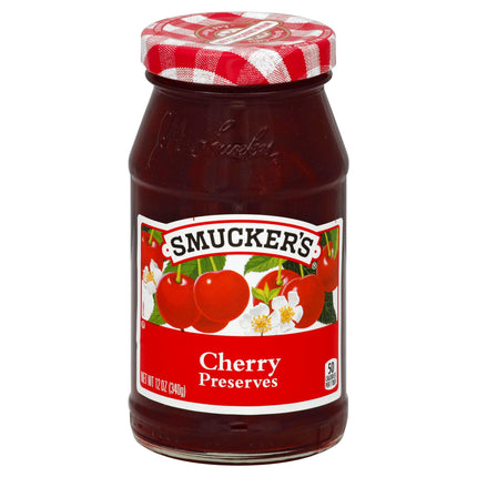 Smucker's Preserves Cherry - 12 OZ 12 Pack