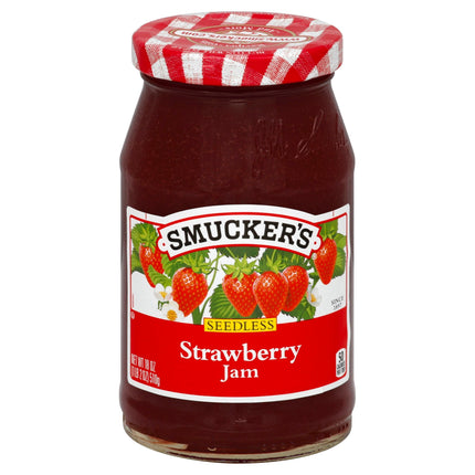Smucker's Jam Strawberry - 18 OZ 12 Pack