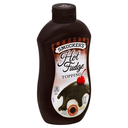 Smucker's Squeeze Hot Fudge Topping - 15.5 OZ 6 Pack