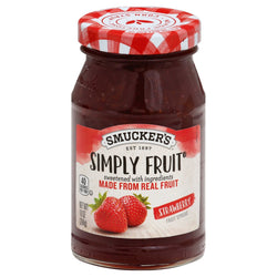 Smucker's Simply Fruit Strawberry - 10 OZ 8 Pack