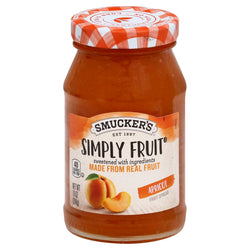 Smucker's Simply Fruit Apricot - 10 OZ 8 Pack