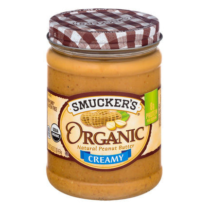 Smucker's Organic Creamy Peanut Butter - 16 OZ 6 Pack